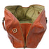 TL Voyager - Leather travel bag with front pocket